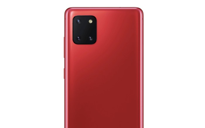 Galaxy note 10 lite