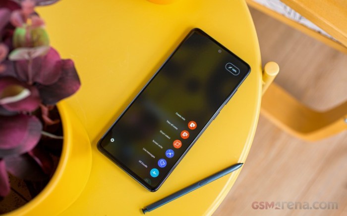 Galaxy note 10 lite